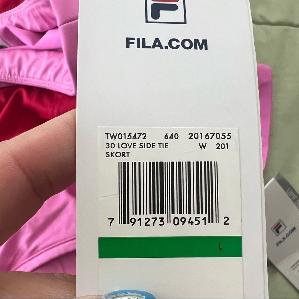 New with tags fila 30 love tank and skort - Picture 7 of 7